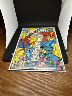 X-Force #4 (Marvel Comics November 1991) Guest Starring Spider-Man Sabotage Pt 2