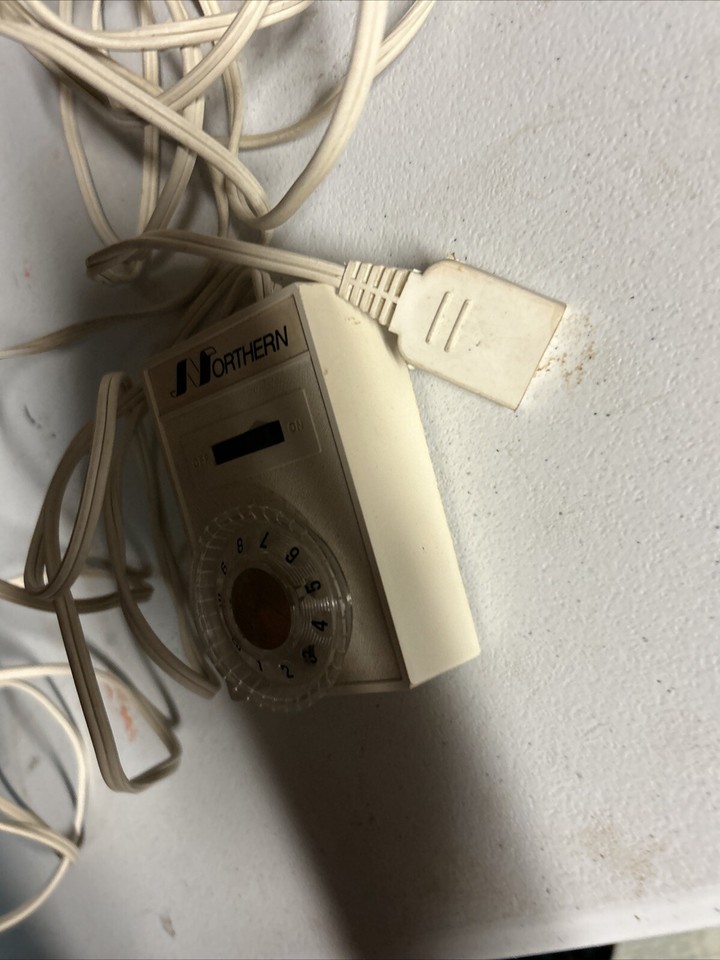 Vintage NORTHERN Automatic Electric Blanket HEAT CONTROL POWER CORD (H2