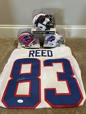 Buffalo Bills Signed Memorabilia Lot (S. Diggs, A. Reed, Z. Moss and D. Holmes)