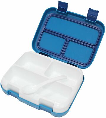 Market World Bento Box - Large Compartment, Easy Open, Food Organizer Container,