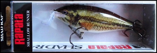 Rapala, Esca da pesca classica, Shallow Shad Rap, dimensioni