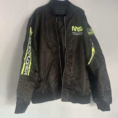 Bleecker & Mercer NASA Space Explorer Bomber Jacket Size 3XL