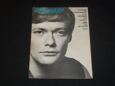 1972 NOVEMBER AFTER DARK MAGAZINE - SIMON WARD COVER - SP 4055