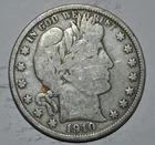 1910 S BARBER HALF DOLLAR  {{{1565