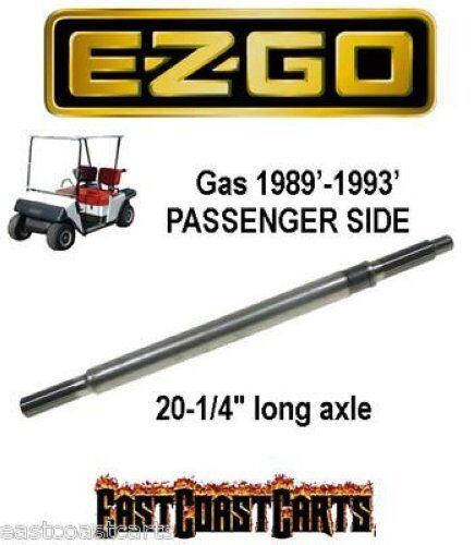 EZGO 1989-1993 GAS Golf Cart Rear Axle Shaft  (Passenger Side) 20377-G7 WYPRZEDAŻ, nowa praca