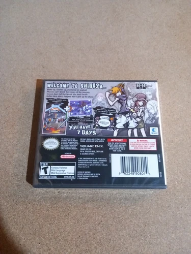 The World Ends With You (Nintendo DS, 2008) Nuevo Precintado RARO - Imagen 2 de 2