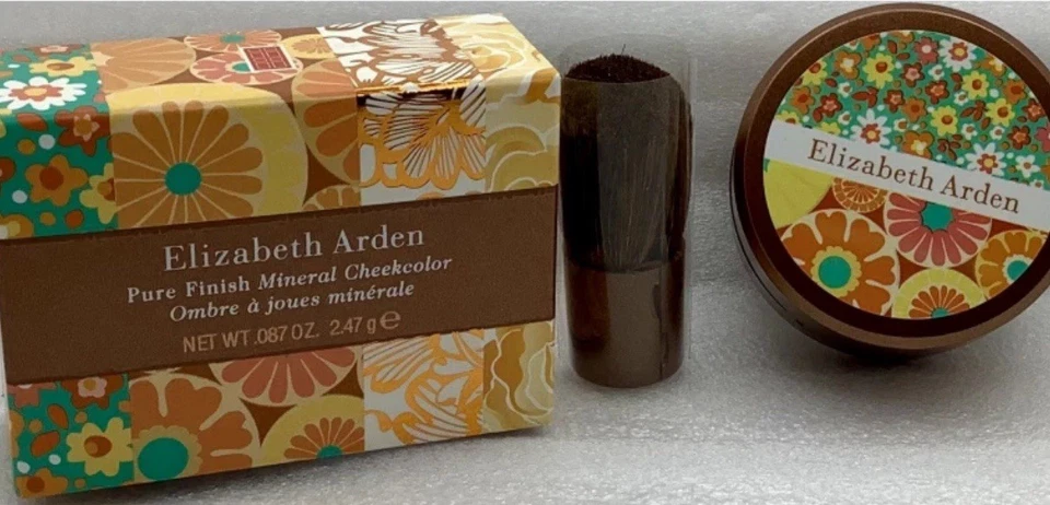 ELIZABETH ARDEN Pure Finish Mineral Cheekcolor SUNKISSED CORAL  New! - Image 3 of 3