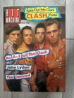 Hit Machine Poster Mag 1982 - The Clash ( Giant Poster ) John Lydon , The Damned