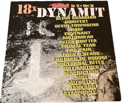 Rock Hard CD/Heftbeilage 18 X Dynamit Ausgabe März 1998 Vol. 10