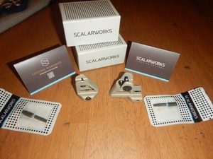 One (1) SET Scalarworks PEAK 01 Fixed Front & Rear Sights * Tan * NEW