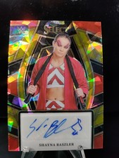 2024 Panini Select WWE Signature Selections Shayna Baszler GOLD ICE 4/5