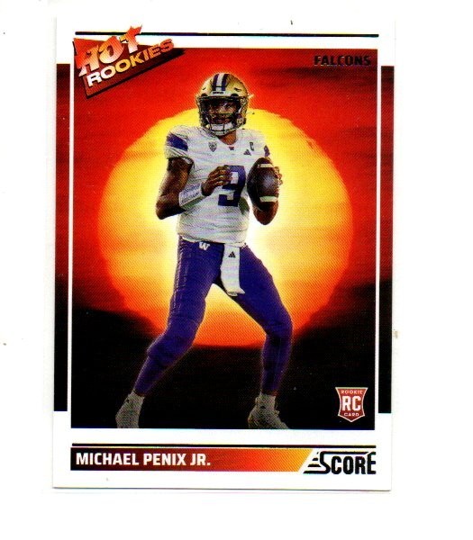 2024 Score - Hot Rookies Michael Penix Jr. #3 (RC)