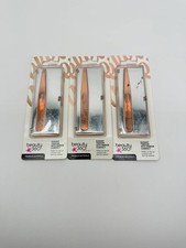 Beauty 360 Tweezer Set 3pcs Mirror Compact Slant Tip Stainless Steel