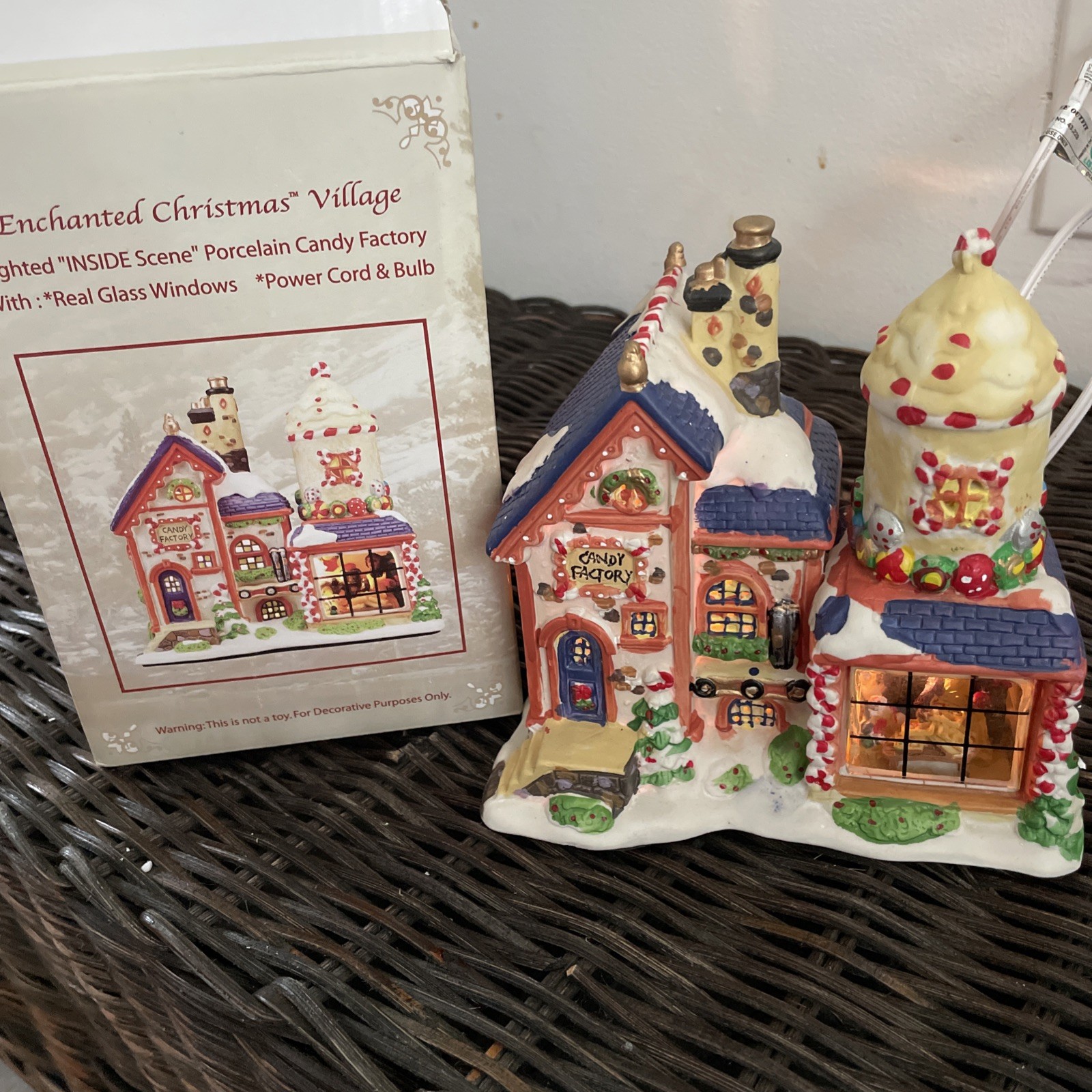 Fábrica de dulces Enchanted Christmas Village