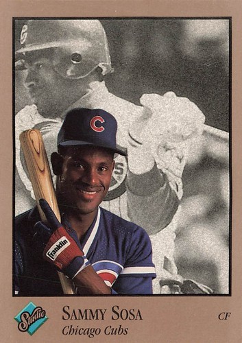 Sammy Sosa #20 1992 Studio card