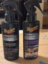 Meguiar's Ultimate Protectant and Meguiar's Ultimate Interior Detailer (4 fl oz)