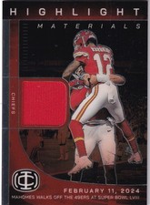 20262025 Icon Collection Patrick MaHomes Jersey  Materials Memorabilia HM-4