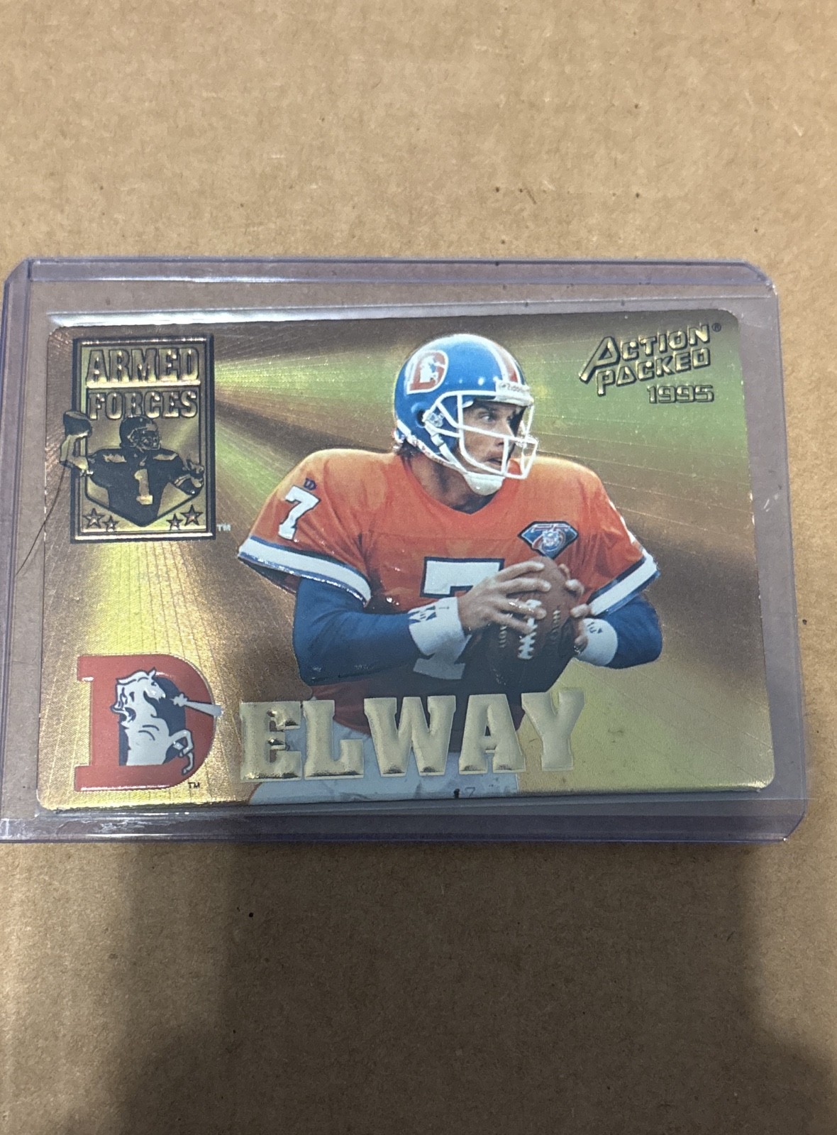 1995 Action Packed - Armed Forces John Elway #AF9