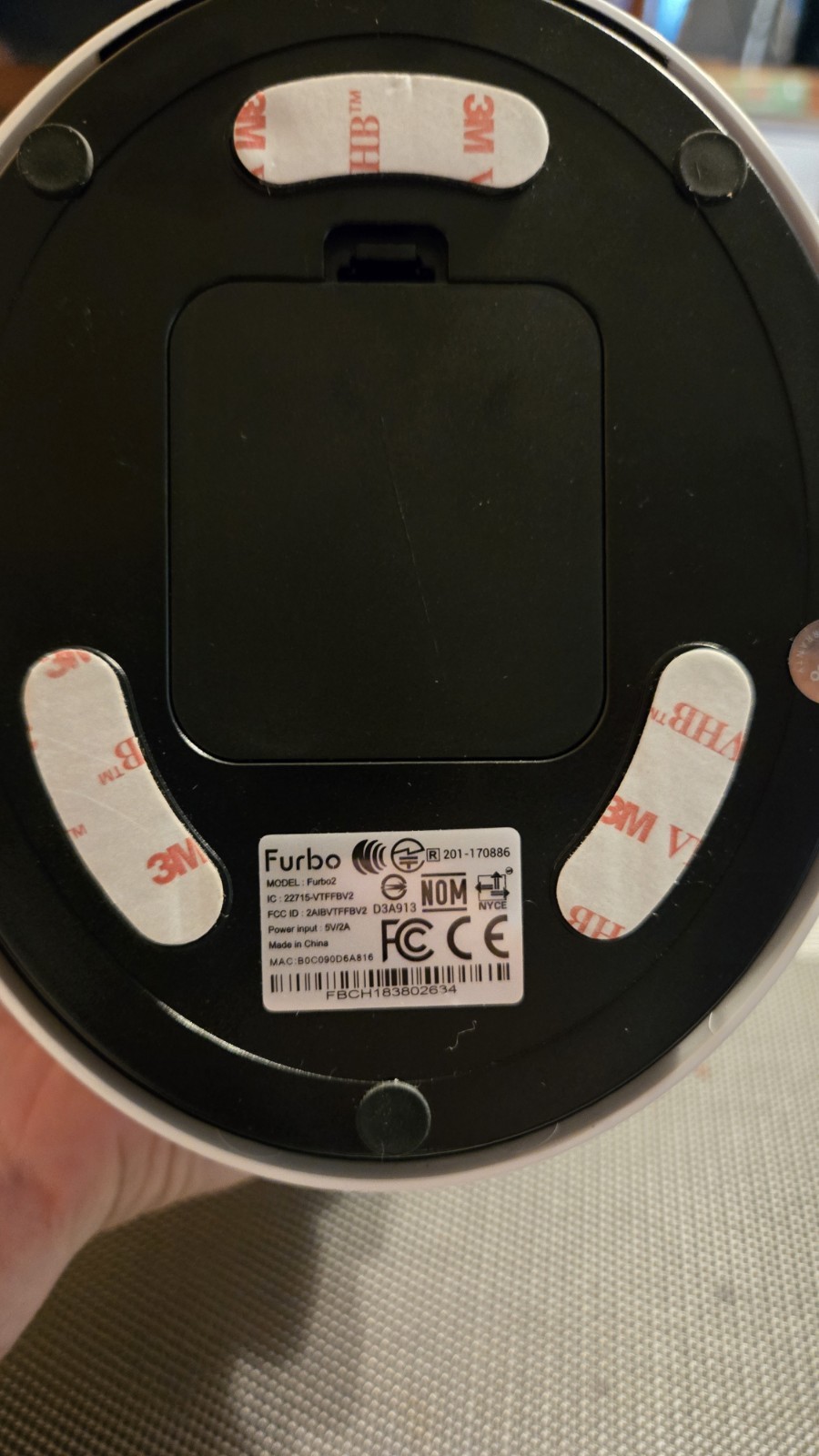 Furbo 360 Rotating Dog Pet Camera Photo Video Two Way Audio, no box