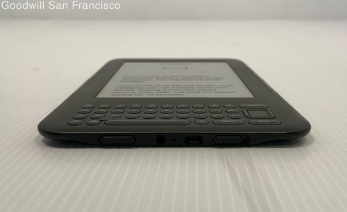 Amazon Kindle Keyboard 3rd Generation D00901 4GB 6 Inch eBook Reader - Picture 2 of 7