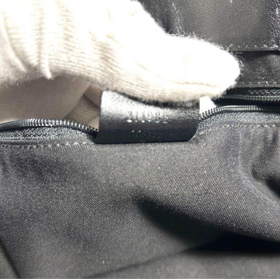 GUCCI Abbey Enamel Tote Bag Black Authentic Ladies Fashion Handbag thumbnail 13