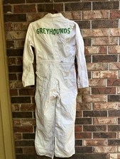 Vintage 50 s Chain Stitched Lee Union Alls Coveralls Herringbone Twill Cotton 36