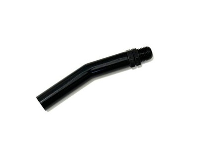 Black steel curve shifter extender 12mm x 1.25 thread Manual Gear 3'' Extender
