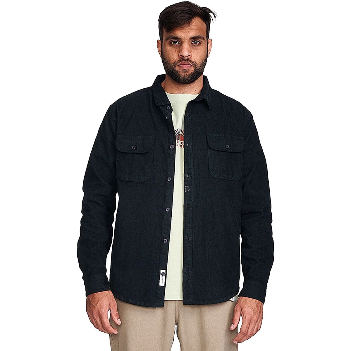 Рубашка с длинным рукавом The Critical Slide Society для ленивого мальчика - мужская черная L 8890₽