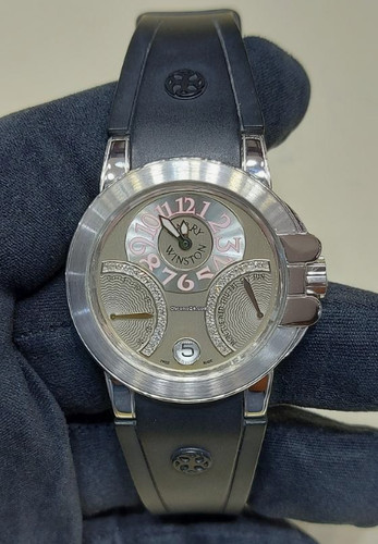 Harry Winston OceanLady Biretrograde 36mm 400/uabi36w Preonwed. B10945