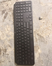 Logitech MX Keys S Keyboard with USB receiver.
