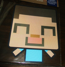 Minecraft STEVE Paladone MoJang Collectible 3D Motion Decal Sticker 5.5"x4.5"NEW