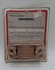 NEW Realistic Universal Tape Splicer Model 44-216A Cassettes 8-Track Edit Repair