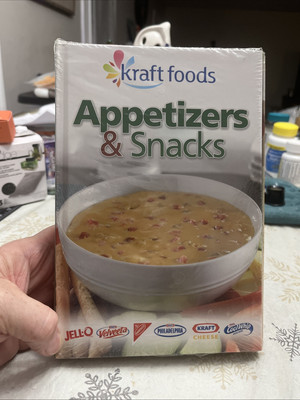 New Kraft Foods Cookbooks Set of 5 Recipe Books Appetizers Simple Sides Classics