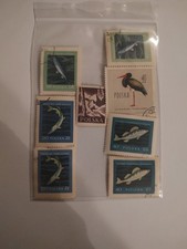 POLAND 11 STAMP LOT 1957-59 INCLUDES S 781-784+S 810+S812 S803+S863 CTO+USED