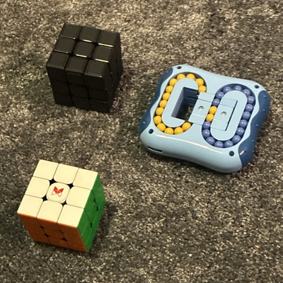 #ad #ad 3x3 speed cube 3x3 thermal cube and puzzle Pick up only Troy Ohio $14.00