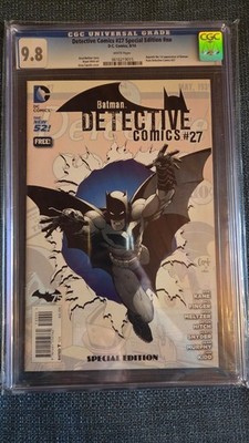 DC Batman Detective Comics #27 Special Edition 2014 CGC 9.8 NM/M Anniversary
