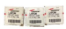 L4PDM Andrew 7-16 DIN Male Connector for 1/2" Coaxial Cable F4-50A Lot of 3