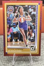 Panini 2024 Donruss WNBA Rickea Jackson #49 Sparks Red Parallel 055/399