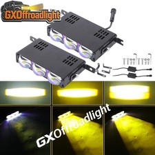 Fit Chevy 99-02 Silverado 2000-2006 Suburban 4inch Led Driving Fog Lights Lamps