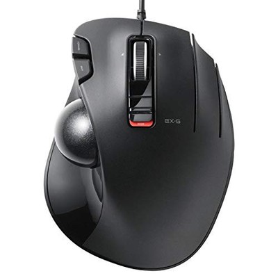 Elecom Maus kabelgebunden Trackball 6 Tasten schwarz M-XT3URBK