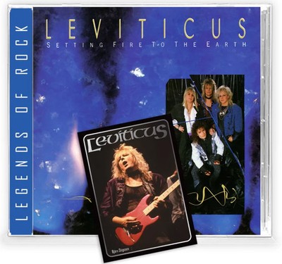 LEVITICUS - SETTING FIRE TO THE EARTH (LIM.500 CD + TRADING CARD*SWE HEAVY METAL