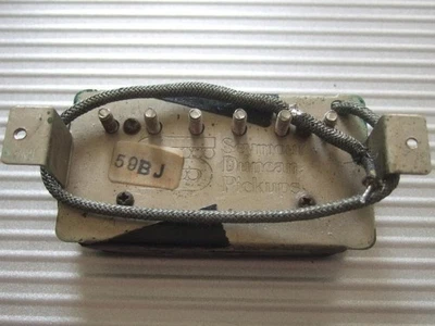 Vintage Seymour Duncan 59BJ Humbucker Pickup Noir - Photo 1/2