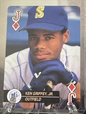 1992 U.S. Playing Card Baseball Aces - Ken Griffey Jr #JD