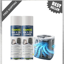 Foaming AC Coil Cleaner 38oz for Evaporators and Condensers No-Rinse Spray for