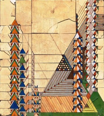 Graphic Design Architectural Print by Frank Lloyd Wright   American Design Art