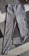 Zara pantaloni skinny  elasticizzato a Quadretti Elastico in vita.Taglia M