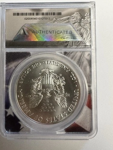 2021 American Silver Eagle Type I ANACS MS70 - A First Strike Coin