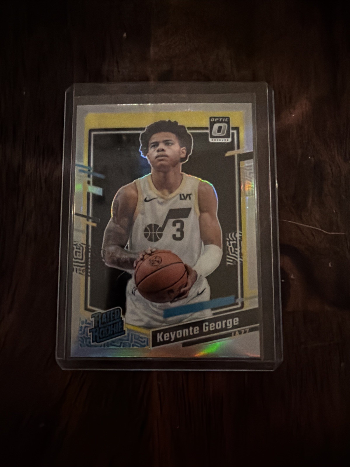 2023-24 Panini Donruss Optic - Rated Rookie Keyonte George #223 Holo Prizm (RC)