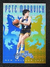 2012-13 Panini Crusade Crusade Blue Pete Maravich #144 HOF 1g3