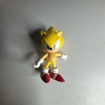 Jazwares Gold Sonic The Hedgehog Super Sonic Classic Figure 5  Sega RARE